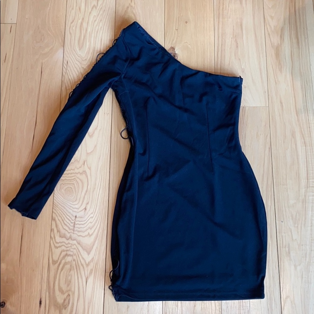 One Shoulder Bodycon Dress